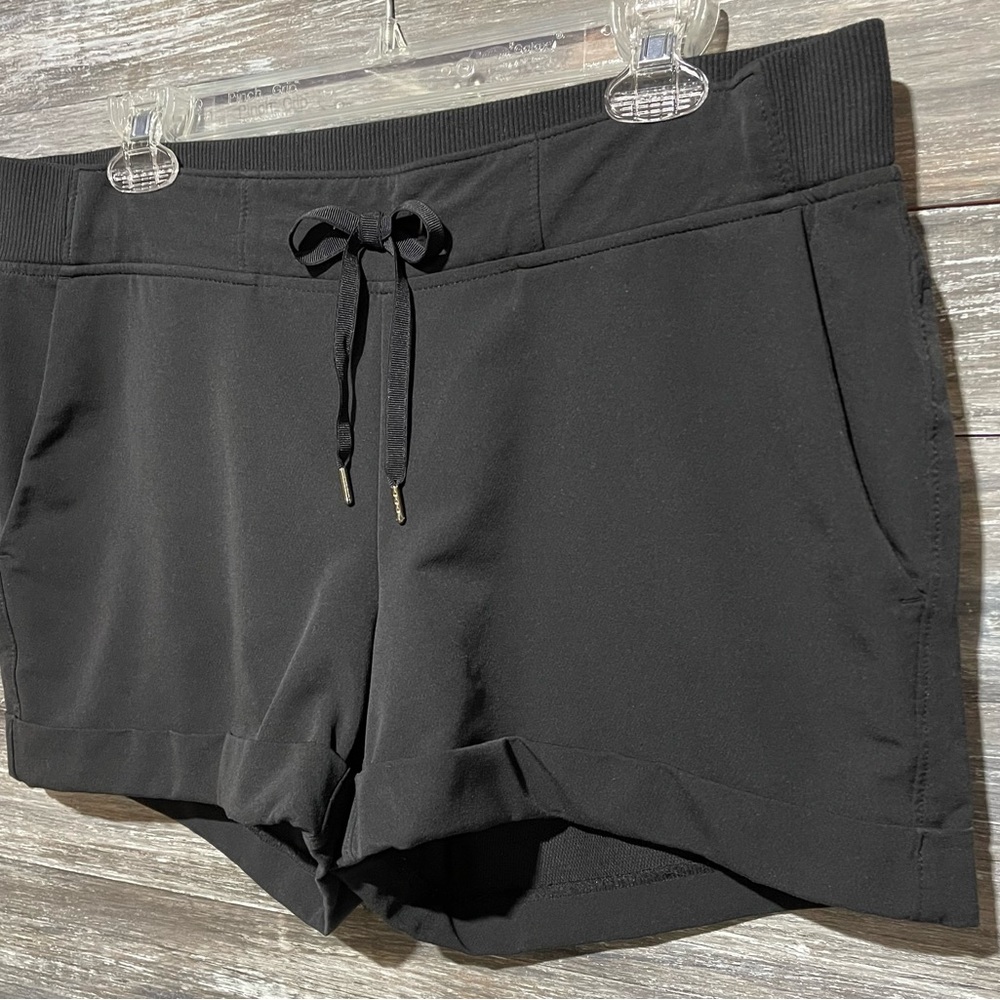 Athleta Midtown Black Drawstring Cuffed Athletic … - image 6